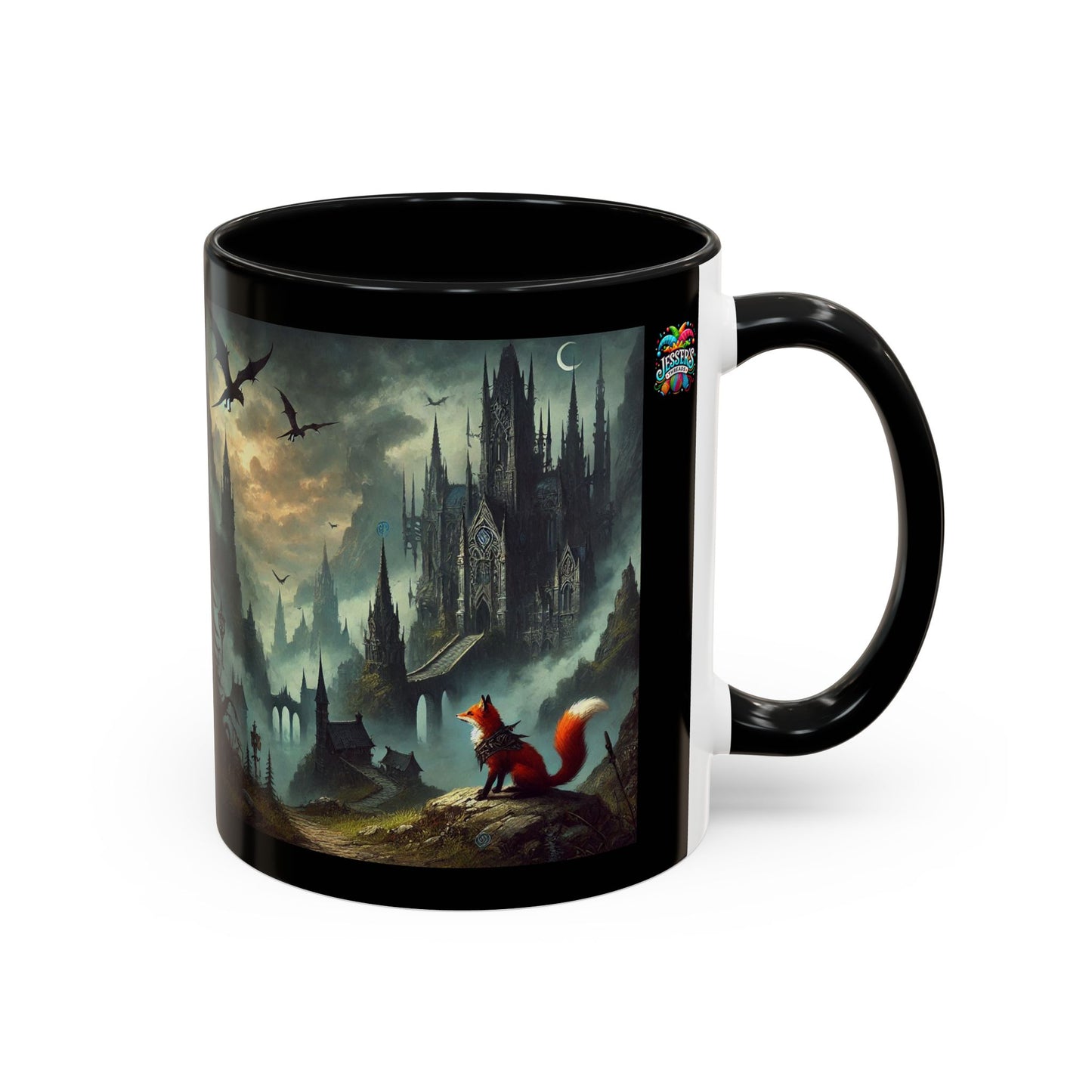 gothic fox Coffee Mug (11, 15oz)