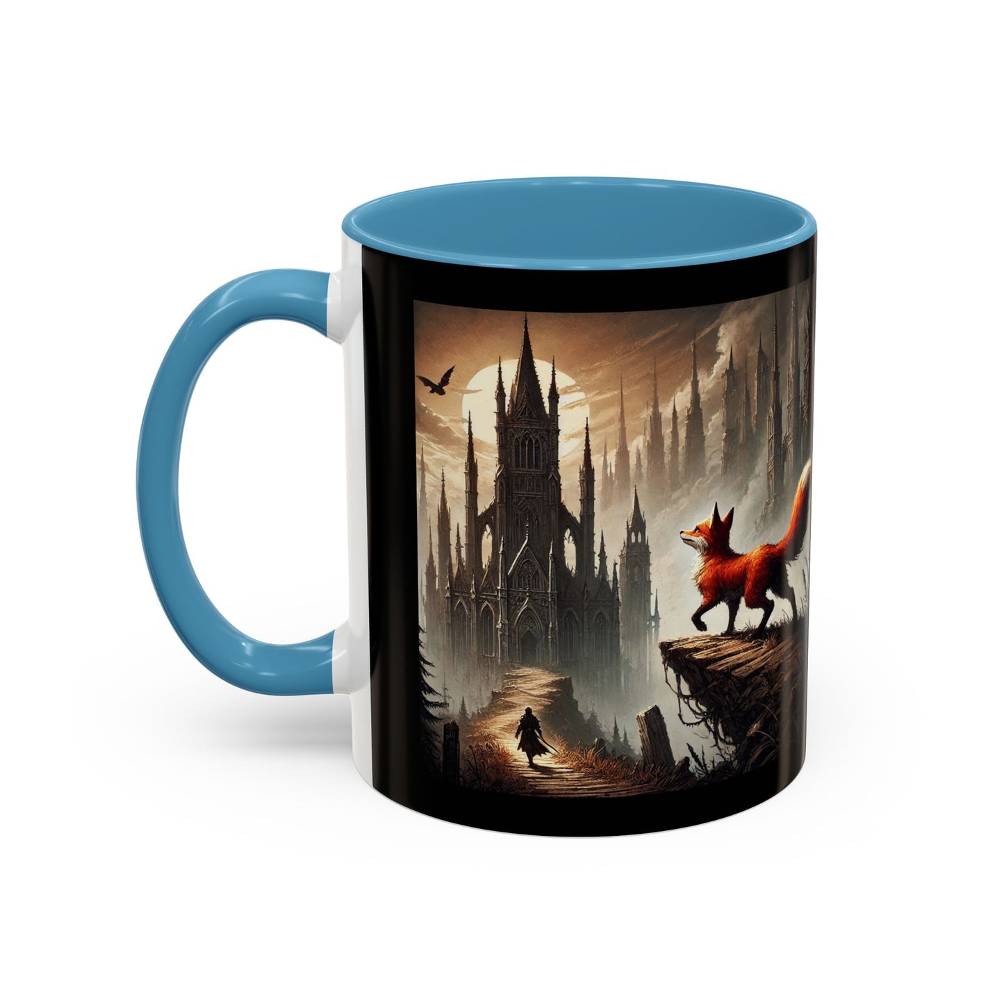 gothic fox Coffee Mug (11, 15oz)