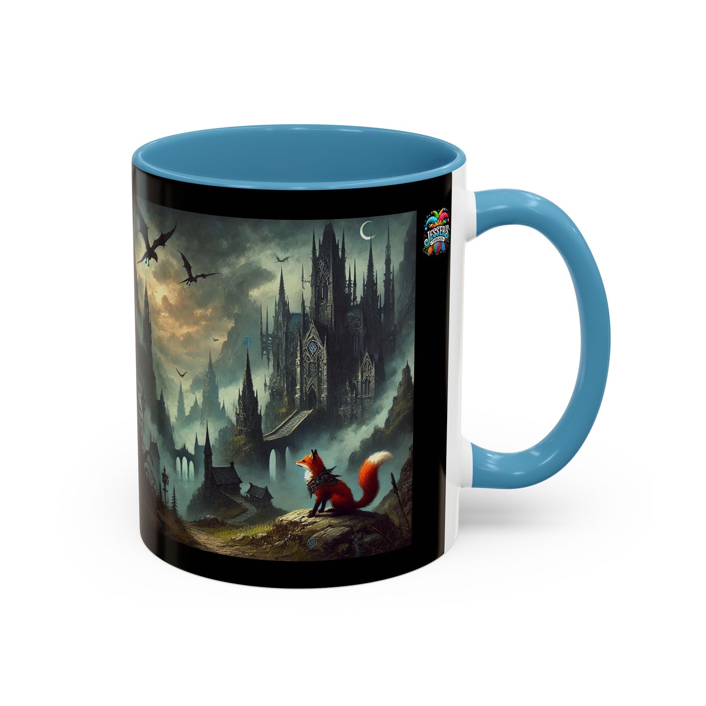 gothic fox Coffee Mug (11, 15oz)