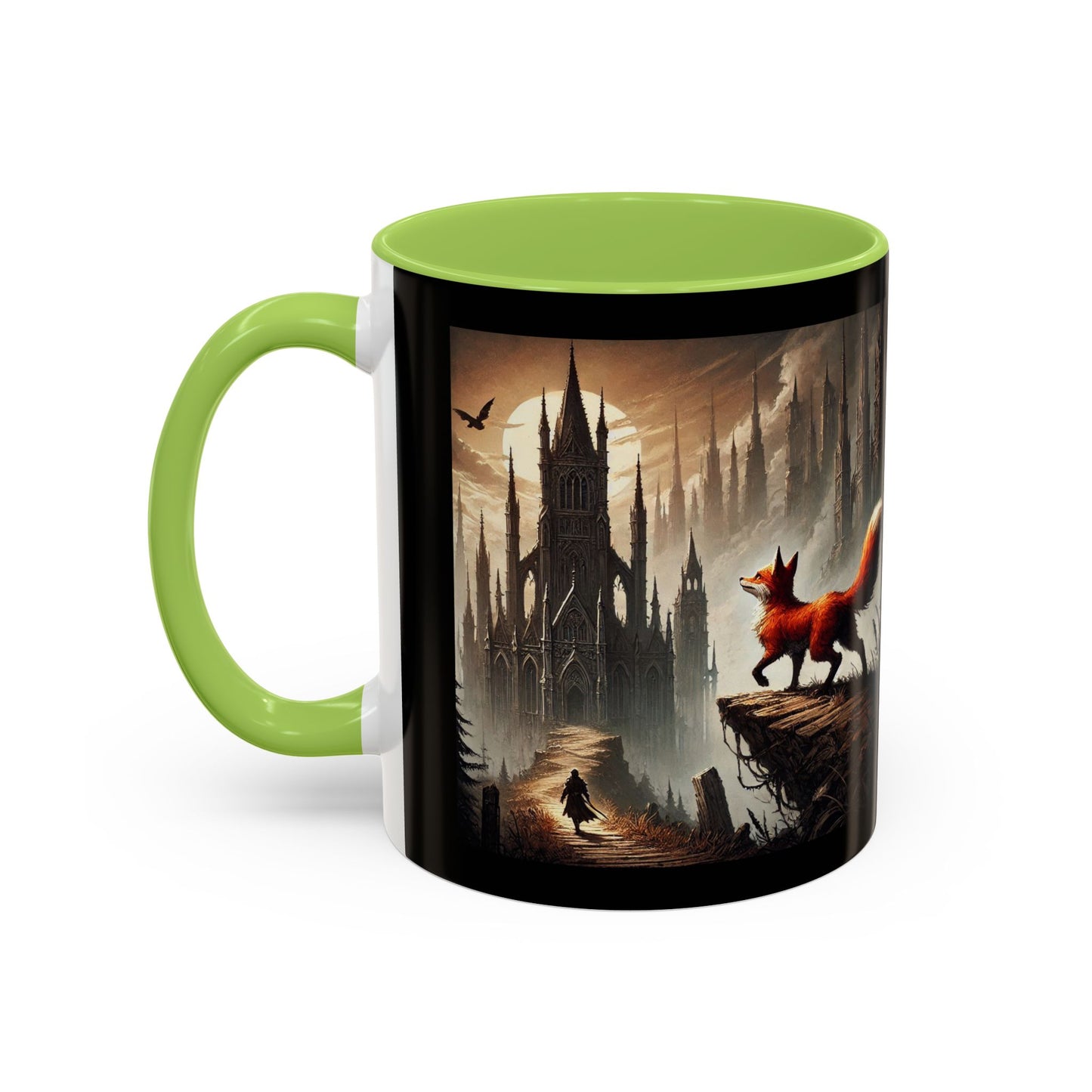 gothic fox Coffee Mug (11, 15oz)