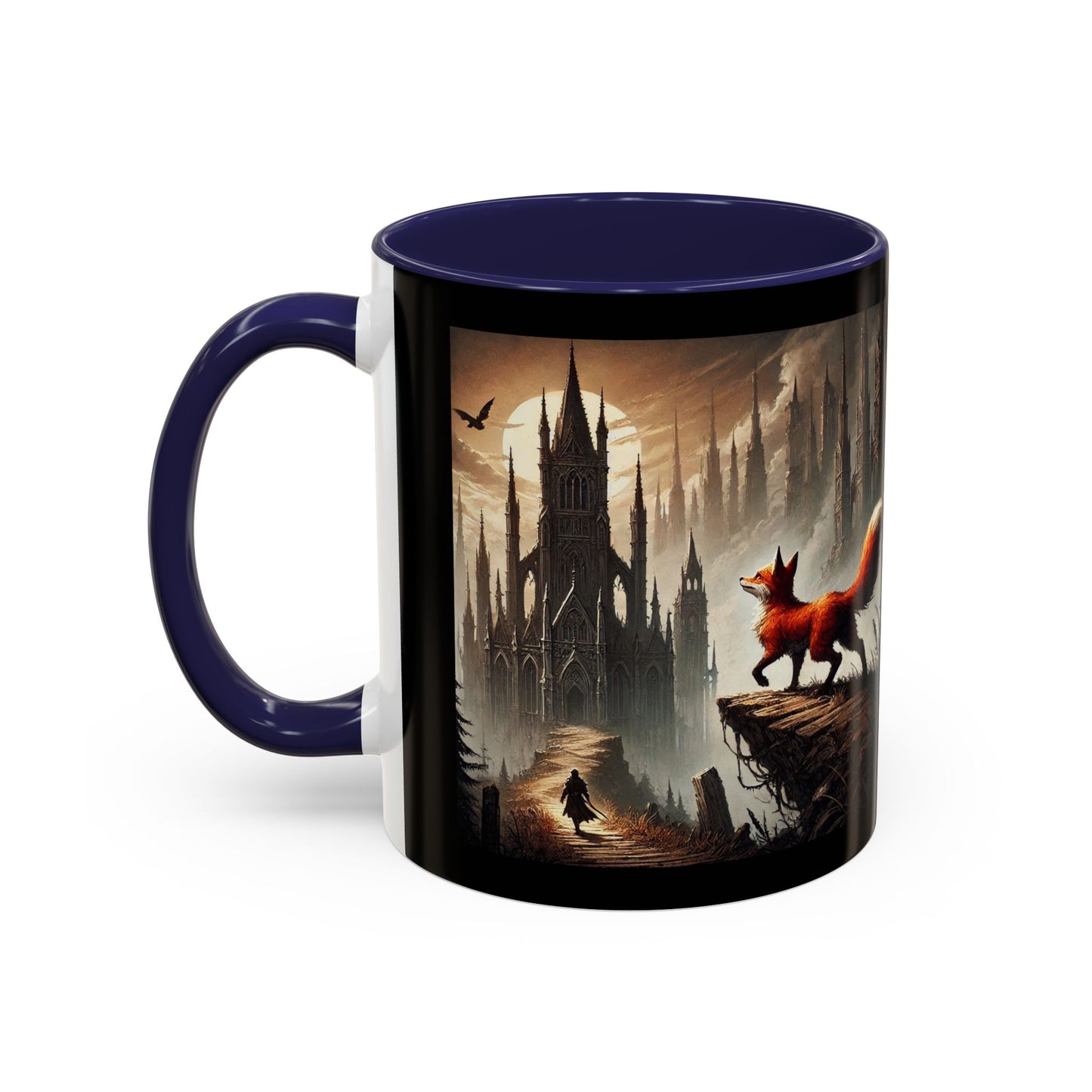 gothic fox Coffee Mug (11, 15oz)