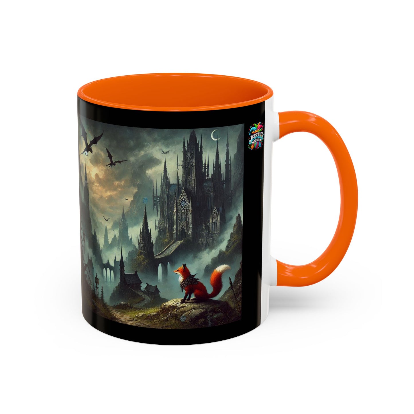 gothic fox Coffee Mug (11, 15oz)