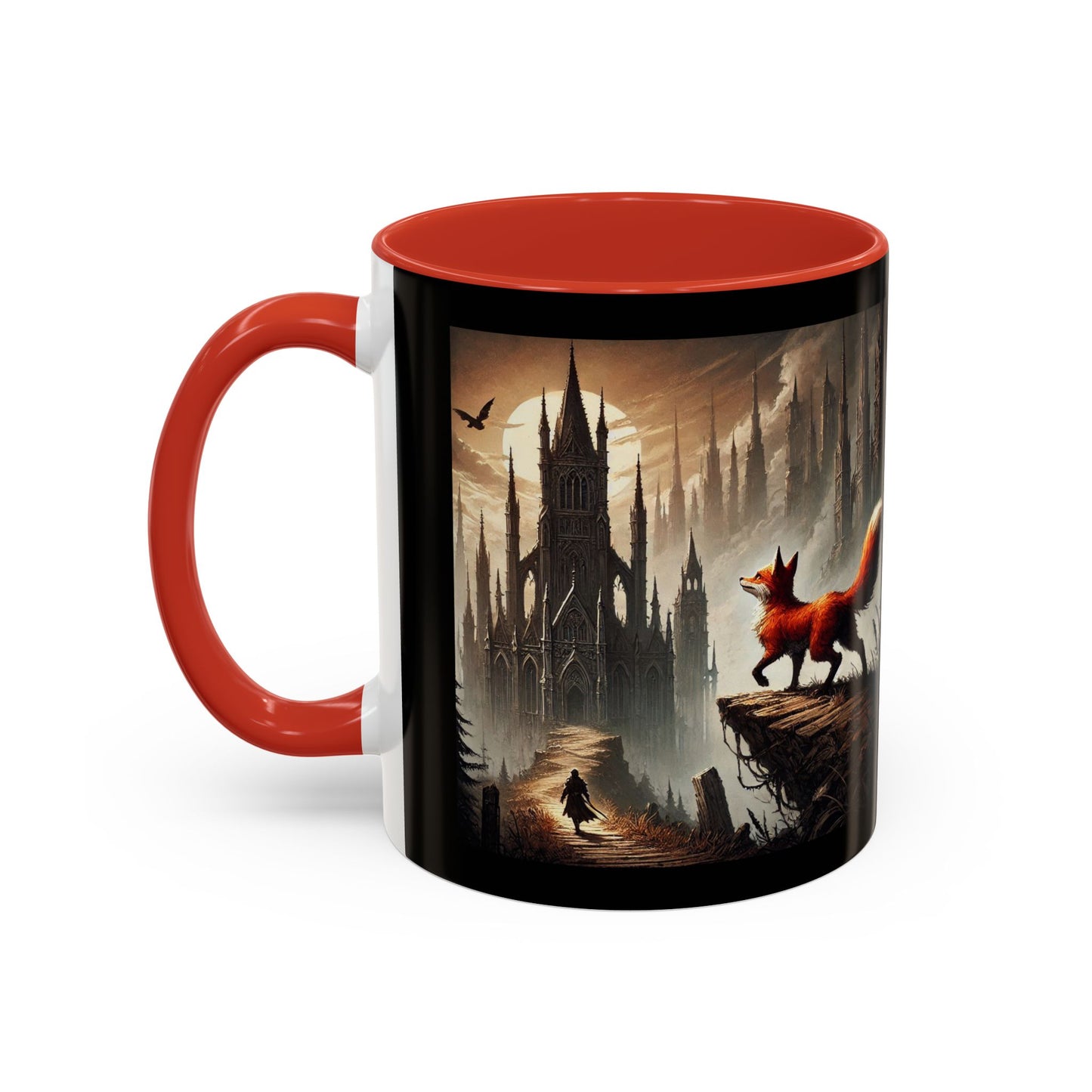 gothic fox Coffee Mug (11, 15oz)