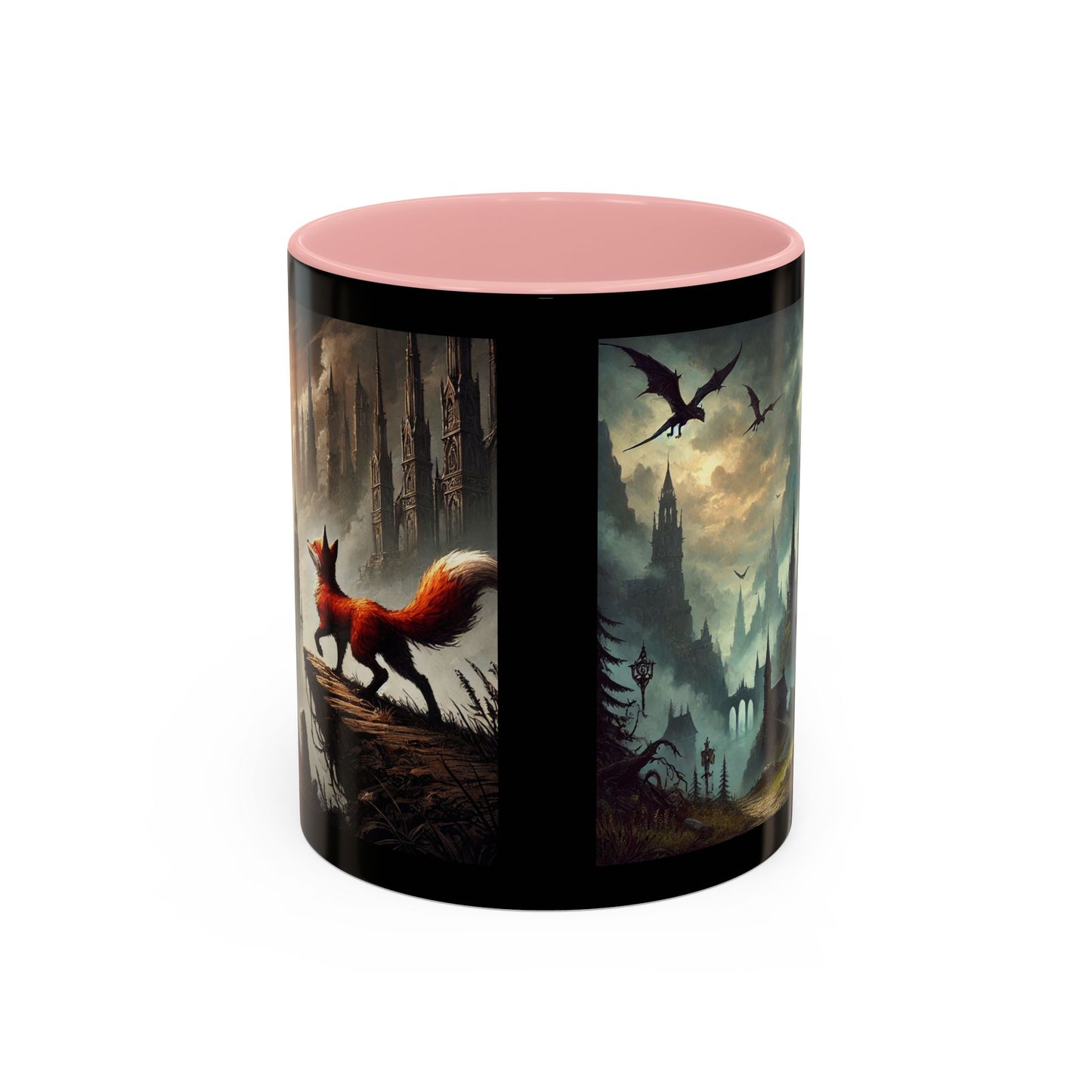 gothic fox Coffee Mug (11, 15oz)