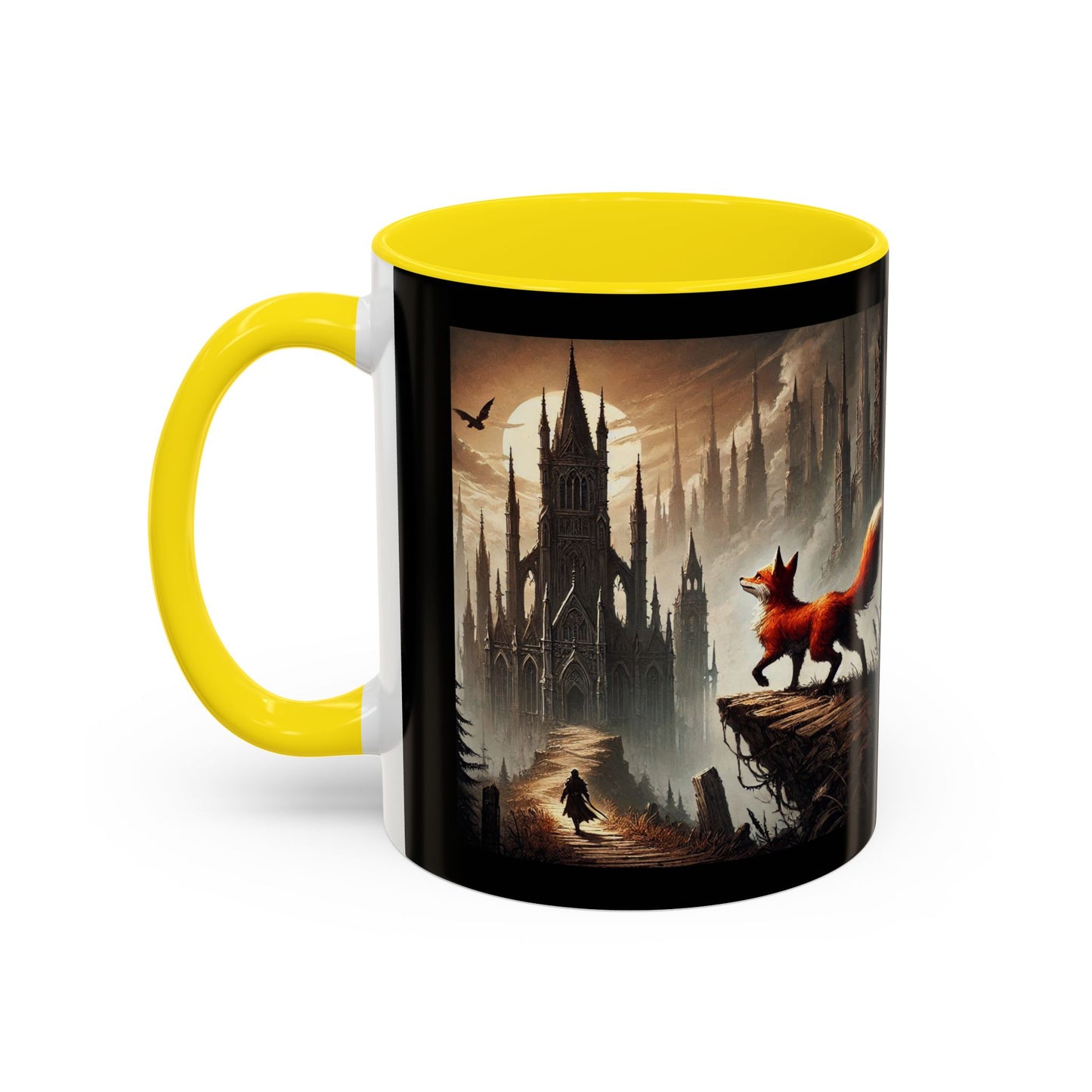 gothic fox Coffee Mug (11, 15oz)