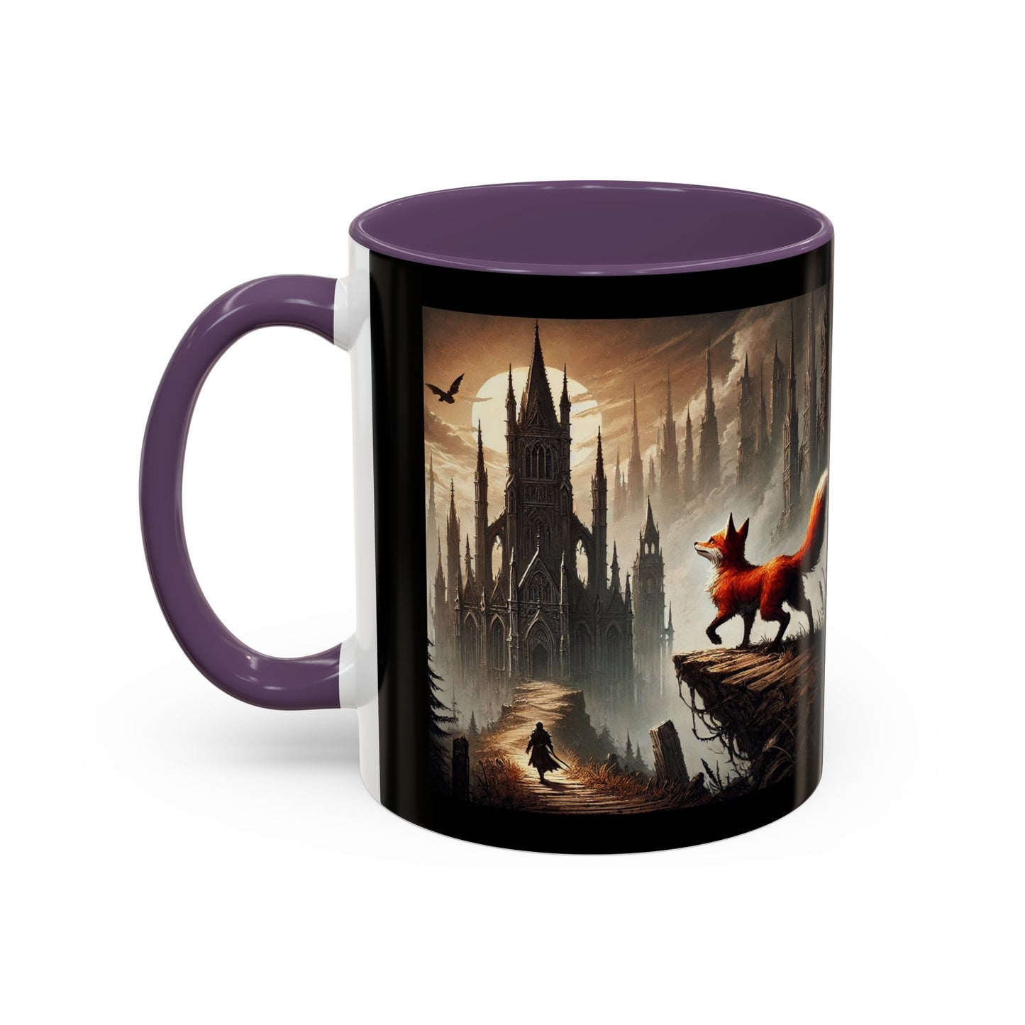 gothic fox Coffee Mug (11, 15oz)