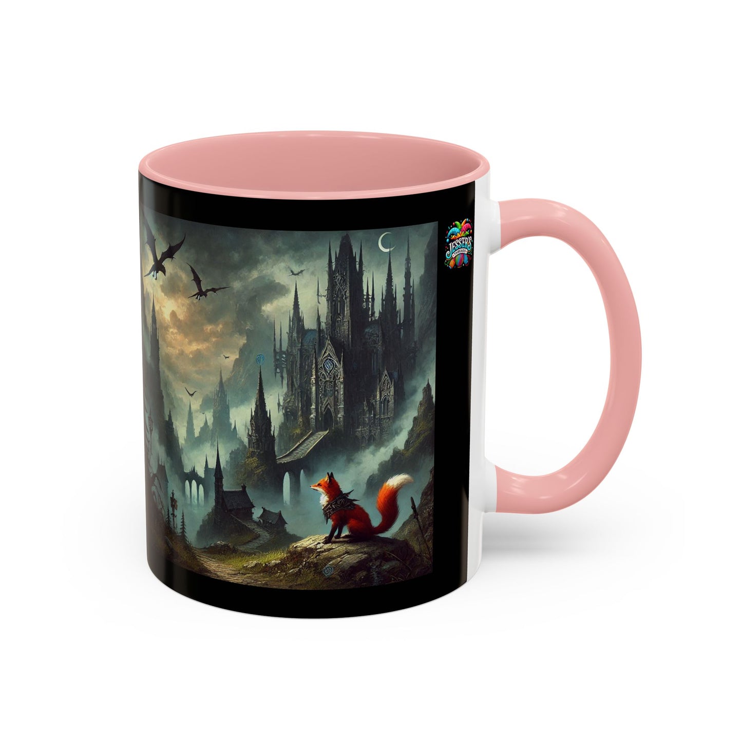 gothic fox Coffee Mug (11, 15oz)