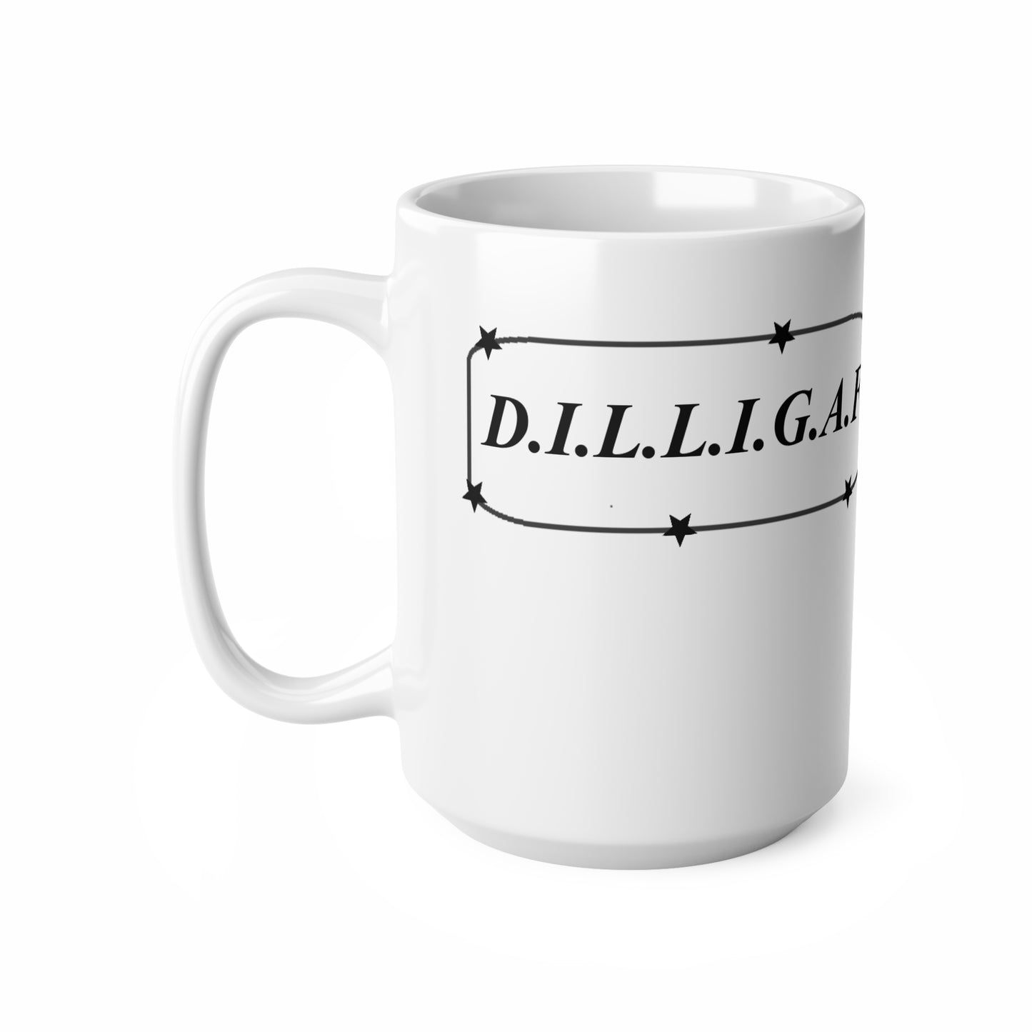 D.i.l.l.i.g.a.f Coffee Cups, 11oz, 15oz